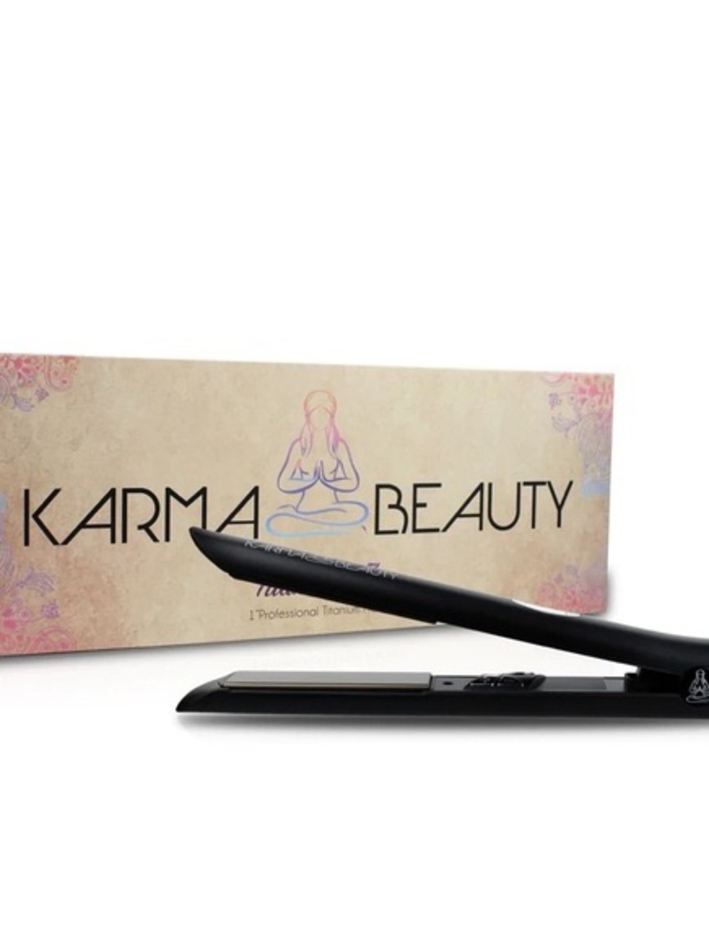 Karma Beauty Supreme Ceramic 1.25" Professional Ceramic Flat Iron.